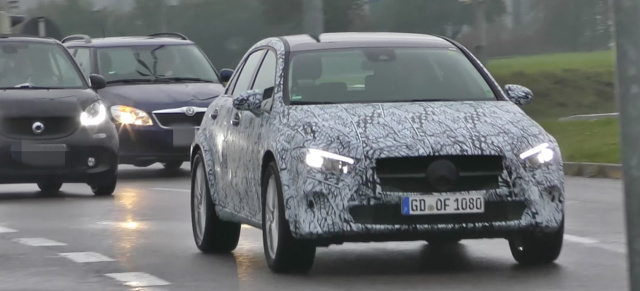 Mercedes-Benz Erlkönig erwischt: Star Spy Shot: Ist das der Mercedes GLA II?