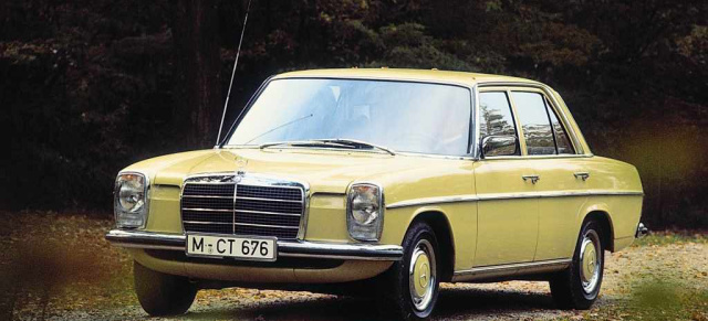 Vor 40 Jahren: Mercedes-Benz 240 D 3.0: Der Mercedes-Benz 240 D 3.0 ist der erste Serien-Pkw mit Fünfzylindermotor