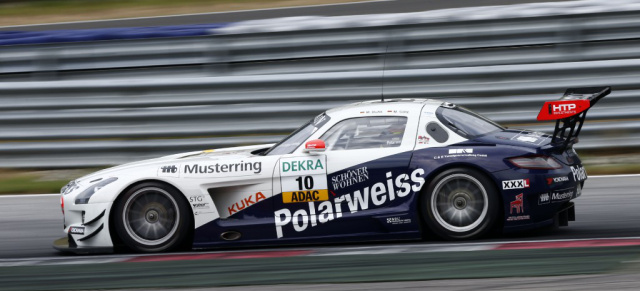 Polarweiss-SLS-Fahrer liegen vorn: Polarweiss Racing-Piloten führen nach den beiden Rennen am Red-Bull-Ring in der Fahrerwertung der ADAC GT Masters  Polarweiss Racing in der Teamwertung auf Platz 2  