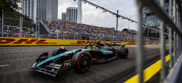 Formel 1: Großer Preis von Singapur 2024: Einfach nicht genug Grip: Mercedes-AMG verpasst das Podium