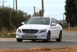 Mercedes-Benz Erlkönig erwischt: Star Spy Shot: Mercedes C-Klasse Facelift W205 fast komplett ungetarnt