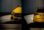 Mercedes-AMG A35: Beflügelnde Ansicht: Neue A35-Teaser-Fotos