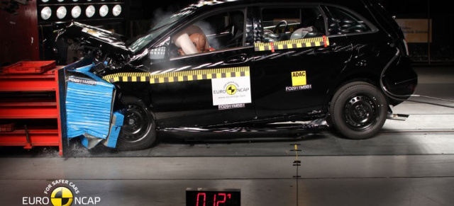 Mercedes - aber sicher: Mercedes-Benz erhält zwei "Euro NCAP Advanced Rewards": B-Klasse mit fünf Sternen - Mercedes-Benz wird von der " Crashtest-Organisation" für "Attention Assist" und "Collision Prevention Assist" ausgezeichnet