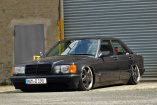 Let it low: 91er Mercedes-Benz 190 : Bagged Baby-Benz