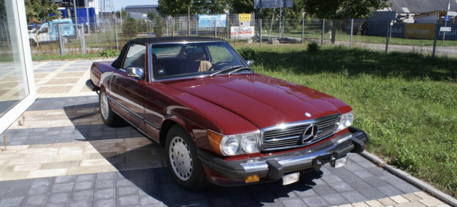 Sterne unterm Hammer: Mercedes-Benz von US-Präsident Donald J. Trump: Trump's Benz: 1987 Mercedes-Benz 560 SL Roadster