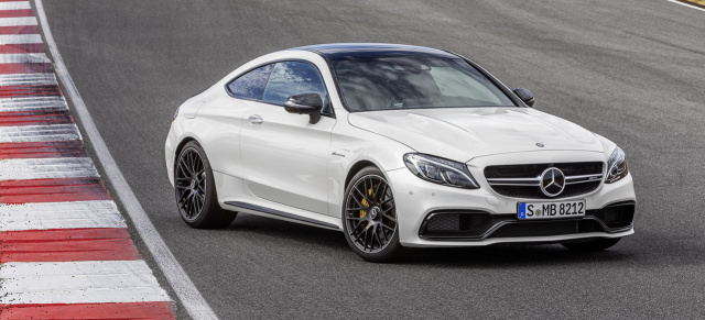 Mercedes-AMG C63 Coupé: Neue Videos: Im Film präsentiert sich das Sportcoupé in Fahrt und in Form 