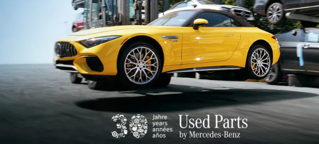 30 Jahre Used Parts: Dein exklusiver Jubiläumsvorteil!: Bis zu 50% Rabatt auf originale Mercedes-Benz Ersatzteile