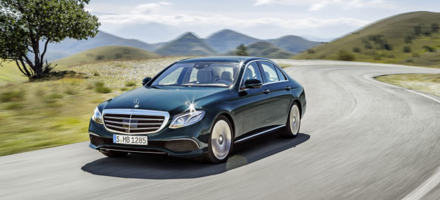 Mercedes-Benz E-Klasse W213: Ab dem 18.01.2016 ist die neue E-Klasse Limousine bestellbar