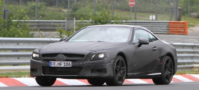 Erlkönig erwischt: Mercedes SL 63 AMG: Neues Details vom Luxus-Roadster mit AMG-DNA