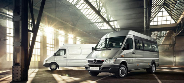 Mercedes-Benz Transporter : Er läuft. Und läuft. Und läuft: Der Mercedes-Benz Sprinter Classic