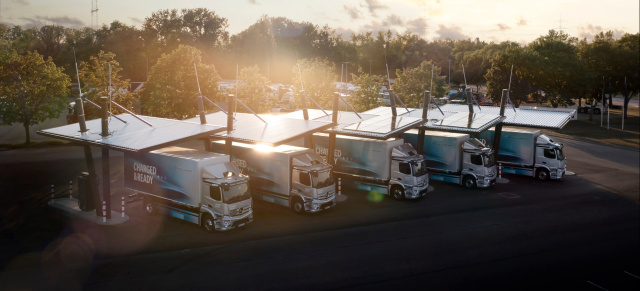 Daimler Truck Elektromobilität: Neue Marke "TruckCharge“: Angebote rund um E-Infrastruktur und Laden in Europa
