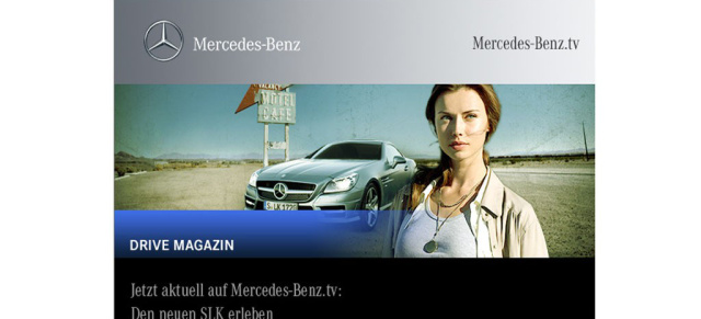 Jetzt auf Mercedes-Benz.tv: Den neuen SLK erleben!: Trailer Speed Date
