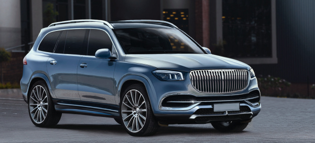 Mercedes von morgen: Maybach SUV: Ausblick: Wird so der Mercedes-Maybach GLS 2020 aussehen?