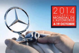 Daimler in Paris: Livestreams vom Pariser Autosalon 2014 (01.10.-02.10): Online live bei den Präsentationen von Mercedes-Benz und smart dabei sein - Neue Fotos vom Pariser Salon