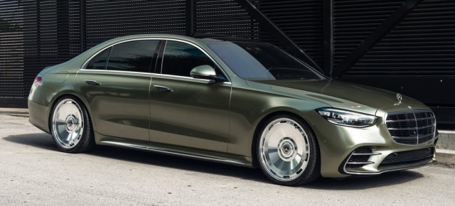 Mercedes-Benz S580 auf AG Luxury Wheels: Toller mit 20 Zoller