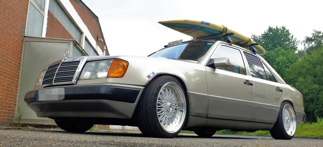 Aloha-Benz: 1990er Mercedes-Benz 200 E: Ein W124 macht die (un-)perfekte Welle