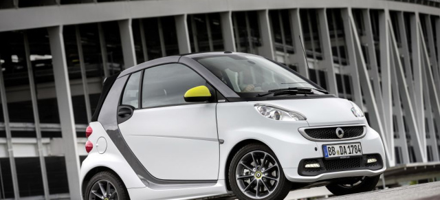 smart & stilvoll: smart fortwo edition BoConcept: Das stilvolle smart Sondermodell ist ab 14.490 Euro zu haben