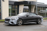 Mercedes-Benz Erlkönig erwischt: Spy Shot: Aktuelle Bilder vom Mercedes-AMG S63 Cabriolet Facelift