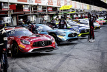 Mercedes-AMG beim Saisonfinale der Blancpain GT Series in Barcelona: Jede Menge Pokale und Titel für die Sternenkrieger