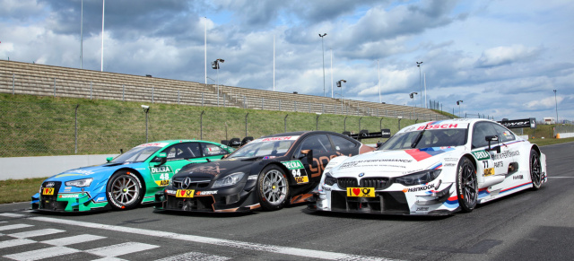 Die DTM 2015 stellt sich der Presse.: Gut gerüstet in die neue Saison!