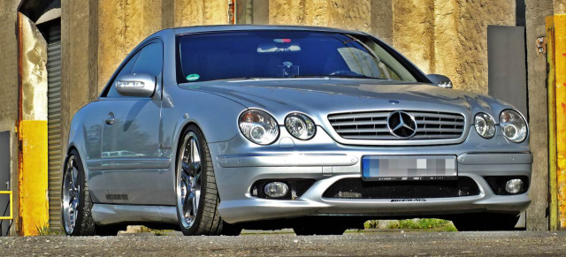 Gestärkter Stern: Mercedes-Benz CL55 AMG C215: „Vier Augen für ein Halleluja“: Der 2003er CL 55 AMG hat 650 PS unter der Haube