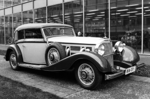 Premiere auf der internationalen Automobil-Ausstellung in Berlin im Jahr 1934: Typ 500 mit Kompressor: 90 Jahre Mercedes-Benz 500 K (W29)