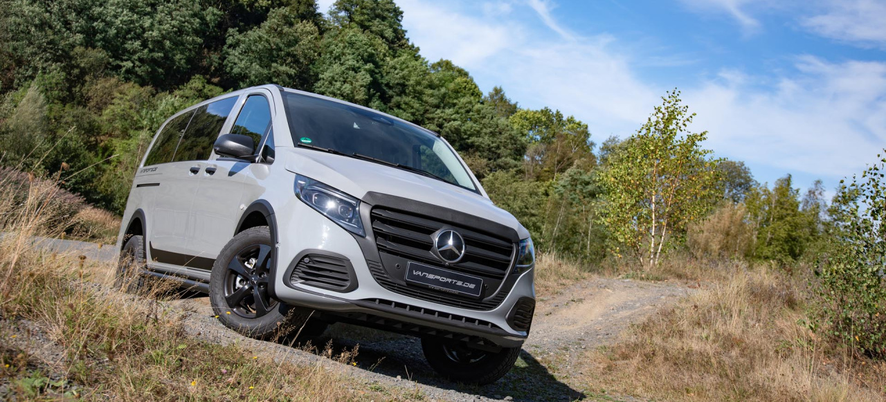 Mercedes Vito Veredelung: Offroad-Style: VANSPORTS.DE schickt den ...