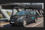 Livestream Mercedes-Benz Vans: Mercedes-Benz Vans und Via: Ausbau der Ride-Sharing Kooperation 04.09./12:15 Uhr