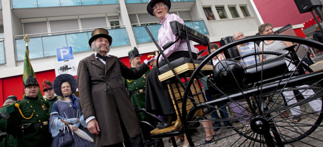 Ewiger Parkplatz" für Karlsruher Autopionier Carl Benz : Einzigartiges Denkmal am 11. September eingeweiht