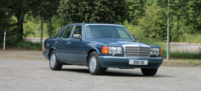 Rechtslenker: Mercedes-Benz S-Klasse aus dem Königreich : Mercedes-Benz 300 SE RHD (W126)