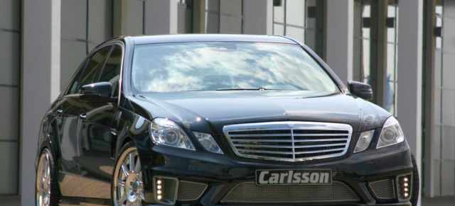 Carlsson tunt die neue E-Klasse: 