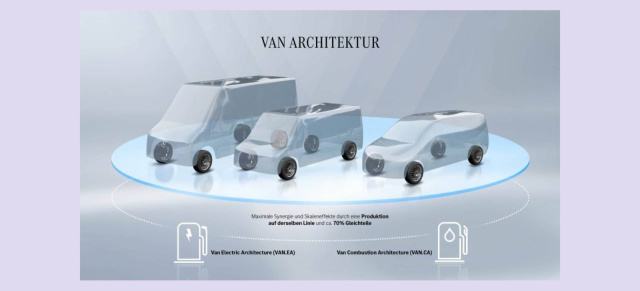 Mercedes-Benz Vans macht mehr möglich: Erweiterung der modularen und skalierbaren Van-Architektur