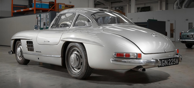 Thornley Kelham restauriert einen W198-Gullwing: Nicht noch ein Mercedes-Benz 300 SL Flügeltürer in Silber...