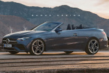 Mercedes von morgen: Neue Renderings: Mercedes CLE Cabriolet