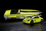 E-Zigarette mit AMG Flavor: AMG inspiriertes Powerboat macht elektrisch die Welle: Concept Cigarette AMG Electric Drive - Das weltweit stärkste Powerboat mit Elektroantrieb